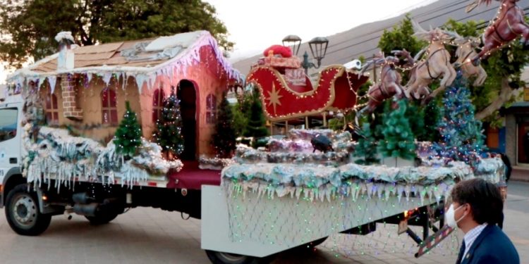 Trineo móvil recorrerá los sectores rurales de Cabildo llevando la magia de la navidad a todas las familias de la comuna