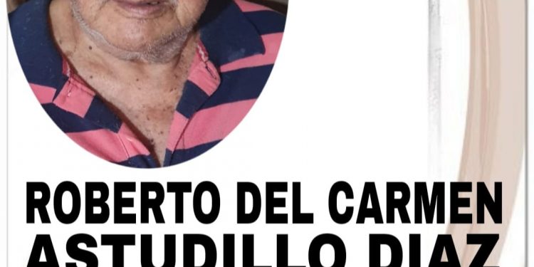 Se comunica el sensible fallecimiento del Sr. Roberto del Carmen Astudillo Díaz