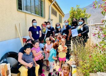 El programa Promoción de la Salud de Salud Petorca , realizó la entrega de equipamiento para la implementación de “Huertos Infantiles”