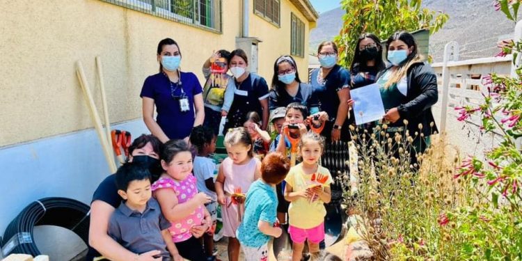 El programa Promoción de la Salud de Salud Petorca , realizó la entrega de equipamiento para la implementación de “Huertos Infantiles”
