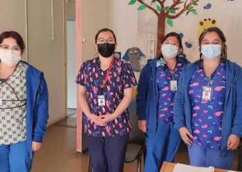 Hospital de Petorca de la red SSVQ continúa con éxito campaña de vacunación contra el COVID-19 e influenza.