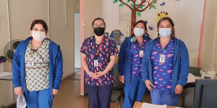 Hospital de Petorca de la red SSVQ continúa con éxito campaña de vacunación contra el COVID-19 e influenza.