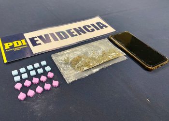 PDI DETIENE A SUJETO QUE VENDÍA ÉXTASIS EN PAPUDO