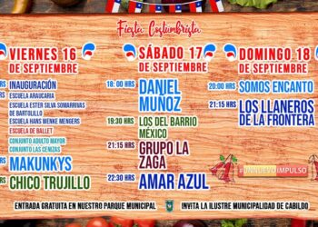 PROGRAMACIÓN DE LA XII FIESTA COSTUMBRISTA 2022 EN CABILDO.