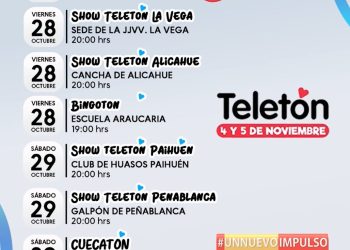 Cabildotón 2022: Estas son las actividades que la comunidad preparó para apoyar la Teletón.