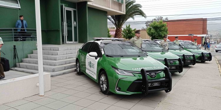 Para apoyar la labor de Carabineros, la provincia de Petorca recibe 4 nuevos vehículos policiales.