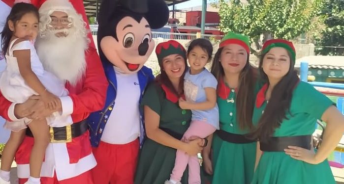 GENDARMES DE PETORCA CELEBRARON LA  NAVIDAD JUNTO A NIÑOS DE SALA DE CUNA