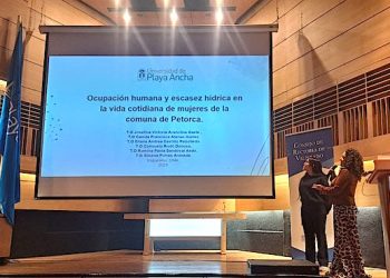 Profesionales UPLA expusieron sobre el impacto de la crisis hídrica en la ocupación humana en Petorca.