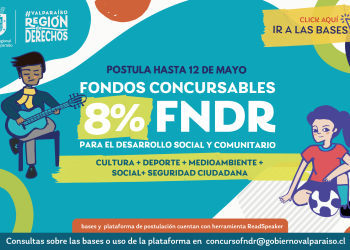 Gobierno Regional abre las postulaciones para Fondo del 8% del FNDR para organizaciones sociales