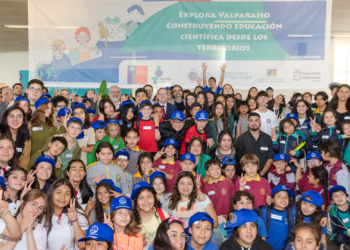 Masivo encuentro reúne a más de 600 estudiantes de la región de Valparaíso para compartir sus proyectos realizados durante las Academias Explora